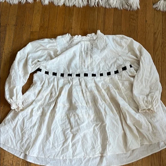 Cotton baby doll swing dress - Picture 4 of 6